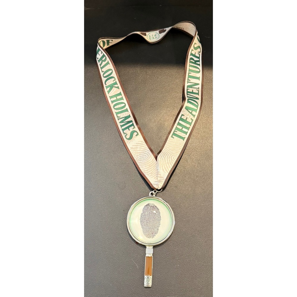 Yes.Fit Unisex Race Medal Silver The Adventures of Sherlock Holmes 22.1 Miles